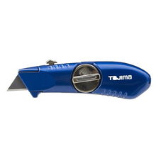 view Tajima VR102 Retractable Utility Knife with 3 Spare Blades - Blue