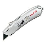 Tajima VR103 Self-Retractable Safety Utility Knife with Blades - Silver
