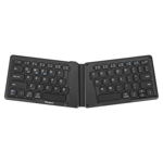 Targus Ergonomic Foldable Antimicrobial Bluetooth Wireless Keyboard - Black