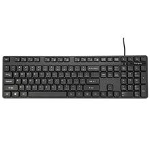 view Targus Full-Size Antimicrobial USB Wired Keyboard - Black