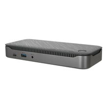 view Targus Hybrid/Universal 100W USB-C Quad Video Laptop Docking Station - 2x HDMI, 2x DisplayPort, 1x USB-C, 4x USB-A, 1x Ethernet, 1x Audio Jack