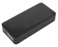 view Targus USB-C Dual 4K Docking Station for Notebooks with 100W Power Delivery - 4x USB-A 1x USB-C 1x RJ45 2x HDMI 2x DP