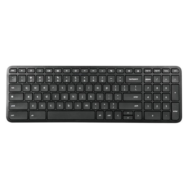 Targus Works With Chromebook Midsize Antimicrobial Bluetooth Wireless Keyboard - Black