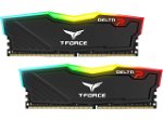 Team Group T-Force Delta 16GB 3200MHz DDR4 DIMM RGB Memory - 2 x 8GB Pack Black