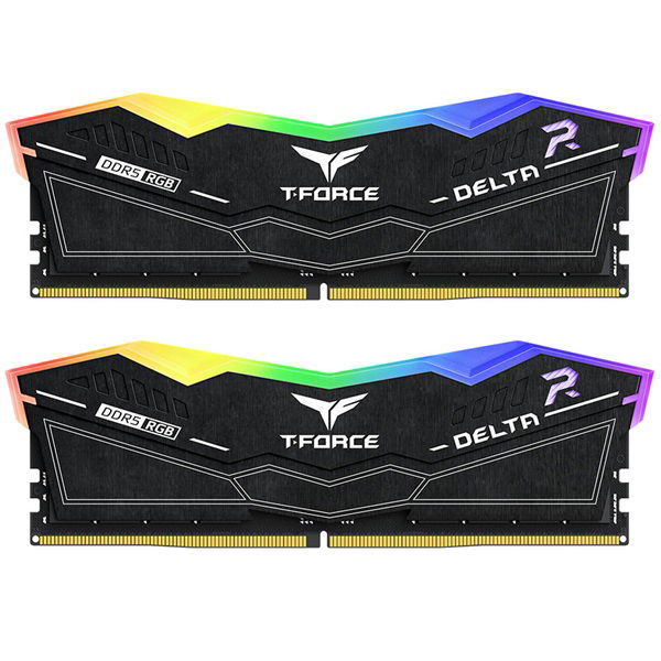Team Group T-Force Delta RGB 32GB (2 x 16GB) DDR5 6000MHz U-DIMM Gaming Memory