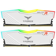 view Team Group T-Force Delta RGB 16GB (2 x 8GB) DDR4 3200MHz U-DIMM Gaming Memory with Heat Spreader