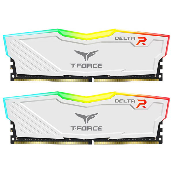 Team Group T-Force Delta RGB 16GB (2 x 8GB) DDR4 3200MHz U-DIMM Gaming Memory with Heat Spreader