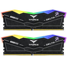 view Team Group T-Force Delta RGB 32GB (2 x 16GB) DDR5 6000MHz Gaming Memory - Black