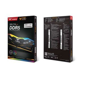 Team Group Delta TUF Gaming Alliance 32GB DDR5 5200MHz DIMM Memory - 16GB x 2 Kit