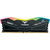 Team Group T-Force Delta 32GB DDR5 6400MHz DIMM RGB Memory - Black 16GB x 2 Kit