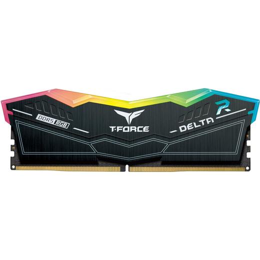 Team Group T-Force Delta 32GB DDR5 6400MHz DIMM RGB Memory - Black 16GB x 2 Kit