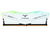 Team Group T-Force Delta 32GB DDR5 6400MHz DIMM RGB Memory - White 16GB x 2 Kit