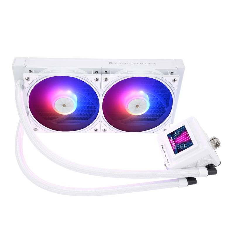 Thermalright Frozen Warframe 240 SE ARGB CPU Liquid Cooler - White