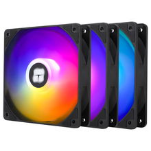 view Thermalright TL-C12C-S 120mm ARGB Case Cooler Fan Black - 3 Pack