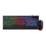 Thermaltake TteSports Challenger Duo USB Keyboard & Mouse Combo - Black