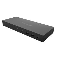 view Toshiba Dynabook USB-C Laptop Docking Station - HDMI, VGA, DisplayPort, RJ-45, 2x USB-C, 4x USB 3.1