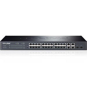 TP-Link TL-SL2428WEB 24-Port 10/100Mbps + 4-Port Gigabit Web Smart Switch