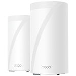 TP-Link Deco BE85 BE22000 Tri-Band Whole Home Mesh Wi-Fi 7 System - 2 Pack