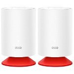 TP-Link Deco Voice X20 AX1800 Mesh Wi-Fi 6 System with Smart Speaker - 2 Pack