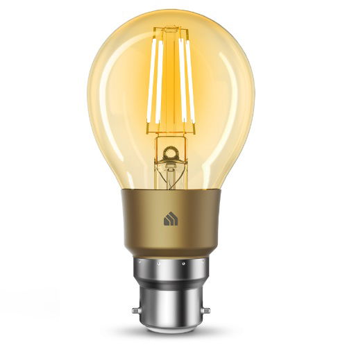 TP-Link Kasa KL60B Smart Wi-Fi Warm Amber Filament Light Bulb