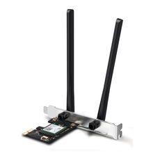 view TP-Link Mercusys MA80XE AX3000 Dual-Band Wi-Fi 6 Bluetooth PCI Express Adapter