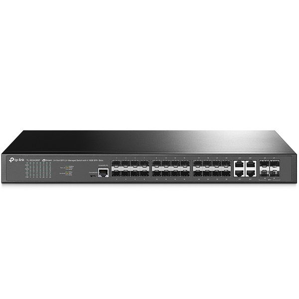 TP-Link SG3428XF 24-Port Gigabit SFP L2+ Managed Switch with 4 10GE SFP+ Slots