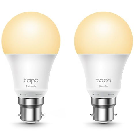 TP-Link Tapo L510B Smart Wi-Fi Dimmable Light Bulb - 2 Pack