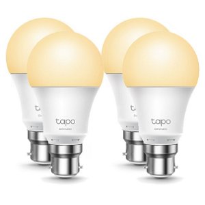 TP-Link Tapo L510B Smart Wi-Fi Dimmable Light Bulb - 4 Pack