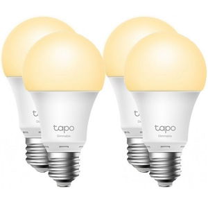 TP-Link Tapo L510E Smart Wi-Fi Dimmable Light Bulb - 4 Pack