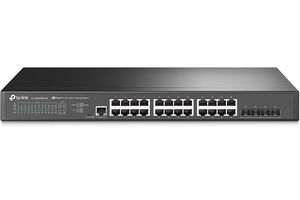 TP-Link TL-SG3428X-M2 JetStream 24-Port 2.5GBASE-T L2+ Managed Switch with 4 10GE SFP+ Slots