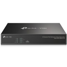 view TP-Link VIGI NVR1004H-4P 4-Channel PoE+ Rackmount Diskless Network Video Recorder