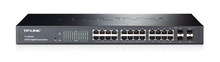 TP-Link TL-SG2424 24-Port Gigabit Smart Switch with 4 Combo SFP Slots