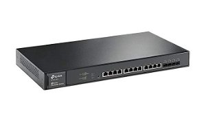 TP-Link T1700X-16TS JetStream 12 Port 10GBase-T Smart Switch with 4 10G SFP+Slots