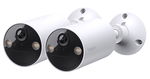 TP-Link Tapo C410 2K 3MP Starlight Wire-Free IR Bullet Home Security Camera - 2 Pack