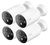 TP-Link Tapo C425 2K 4MP Starlight Wire-Free IR Bullet Outdoor Security Camera - 4 Pack