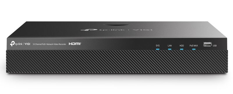 TP-Link VIGI NVR2016H-16P 16 Channel PoE+ Network Video Recorder