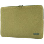 Tucano Velluto Sleeve for 15 Inch Laptops - Green