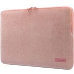 Tucano Velluto Sleeve for 15 Inch Laptops - Pink