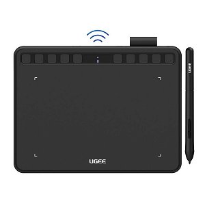 UGEE S1060W 10 x 6 Inch Wireless Pen Tablet - Carbon Black