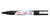 Uni Chalk Marker 0.9-1.3mm Bullet Tip Marker - Black