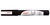 Uni Chalk Marker 0.9-1.3mm Bullet Tip Marker - Black