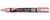 Uni Chalk Marker 1.8-2.5mm Bullet Tip Marker - Metallic Red