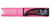 Uni Chalk Marker 8.0mm Chisel Tip Marker - Fluoro Pink