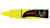 Uni Chalk Marker 8.0mm Chisel Tip Marker - Fluoro Yellow