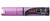 Uni Chalk Marker 8.0mm Chisel Tip Marker - Metallic Pink