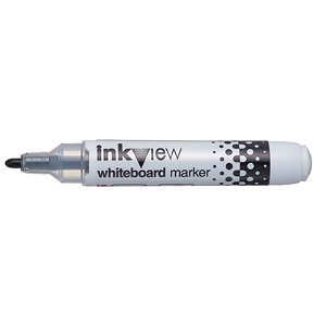 Uni-Ball Inkview 202 Bullet Tip Black Whiteboard Marker Pen