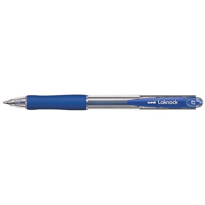 Uni-Ball Laknock 100 0.7mm Blue Retractable Fine Ballpoint Pen