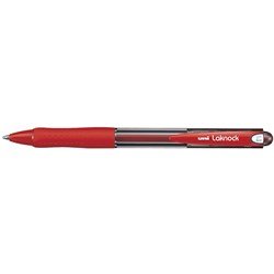 Uni-Ball Laknock 100 1.0mm Red Retractable Ballpoint Pen