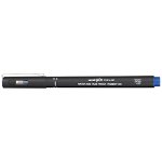 Uni-Ball Pin 200 0.4mm Blue Permanent Fine Liner Pen