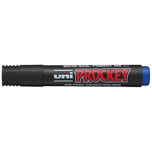 Uni-Ball Prockey 122 Bullet Tip Blue Marker Pen